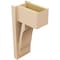Ekena Millwork 8-in W x 12-in D x 24-in H Balboa Block Rough Cedar Woodgrain TimberThane Outlooker, Primed Tan OUTUR080X12X24BOA44RCPR - alternate 5
